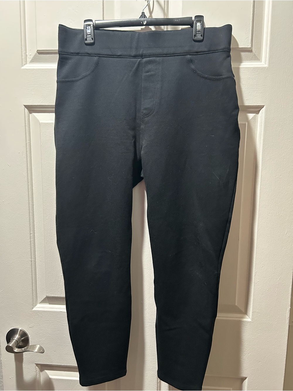 SPANX Women’s Skinny Ankle Black Work Trouser Pants Size 1X